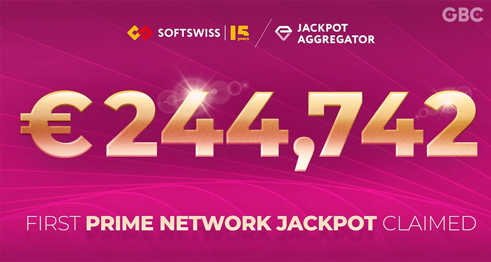 First SOFTSWISS Prime Network Jackpot Strikes €244K+