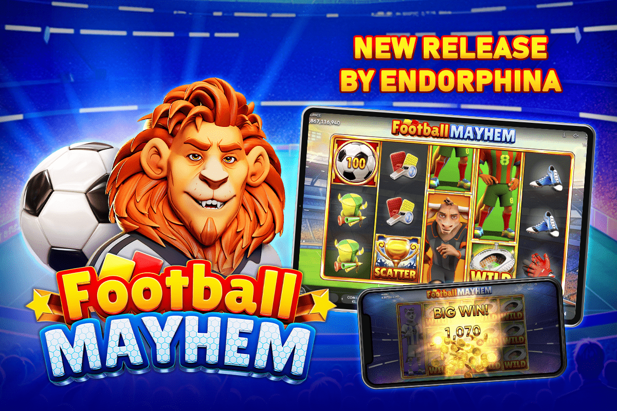 Endorphina Releases Another Football-themed Slot – Football Mayhem