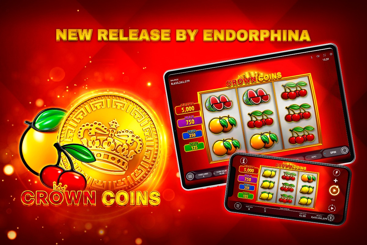 Crowns and Coins: Endorphina releases a brand-new online slot