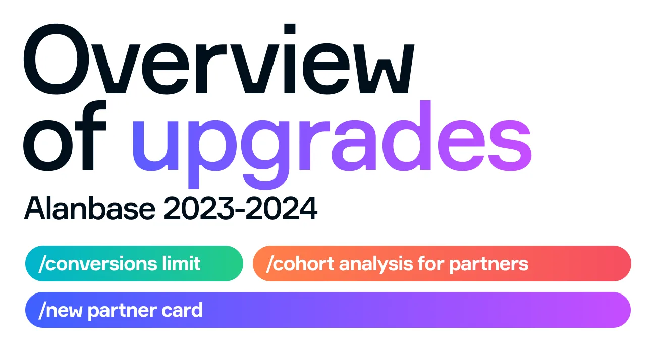 Overview of upgrades in Alanbase 2023-2024. How did we live before without these features?  