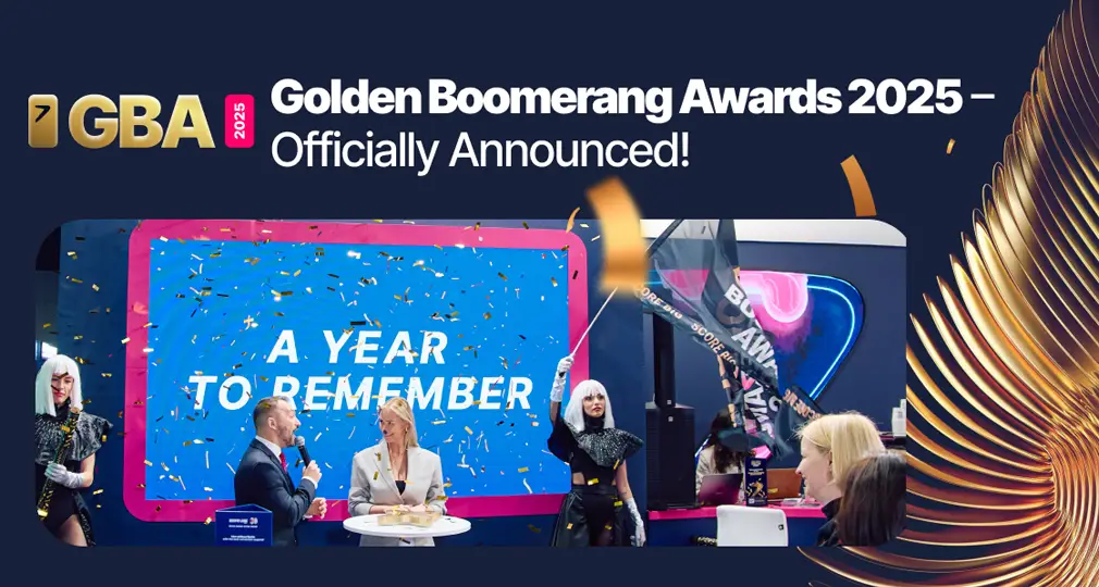 More than 300 participants have pre-registered for the Golden Boomerang Awards 2025 tournament at iGB Affiliate in Barcelona