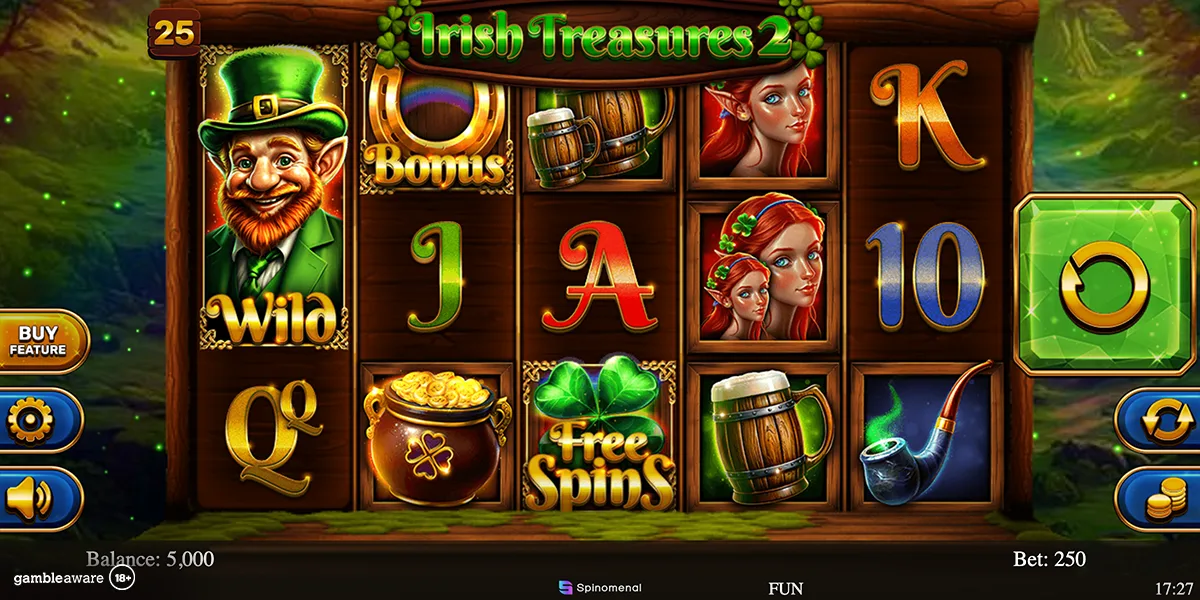 Spinomenal introduces Irish Treasures 2 title