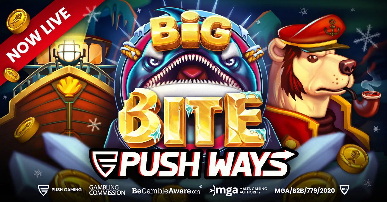 Push Gaming reimagines reels with Big Bite Push Ways