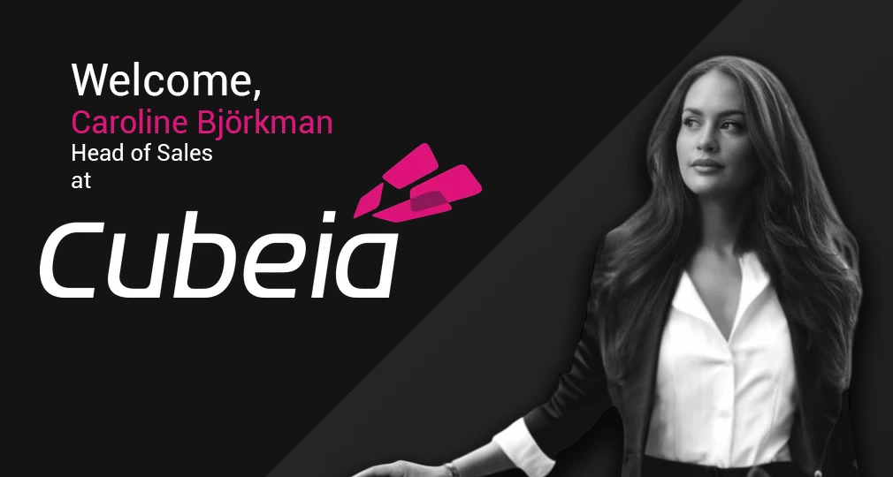 Cubeia welcomes Caroline Björkman as new Head of Sales